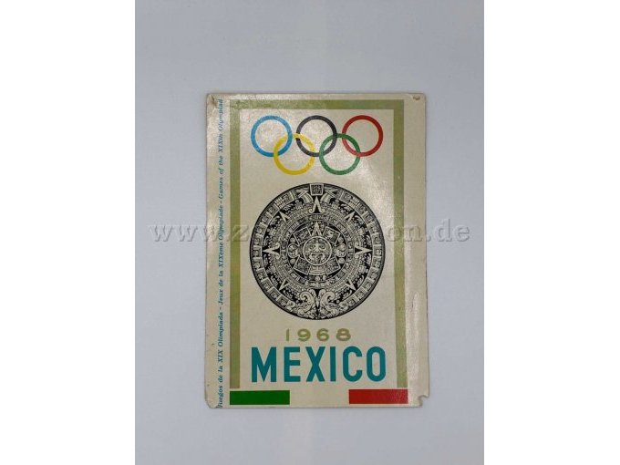 Mexico 1968 Olympia