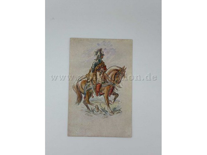 Ritter auf einem Pferd