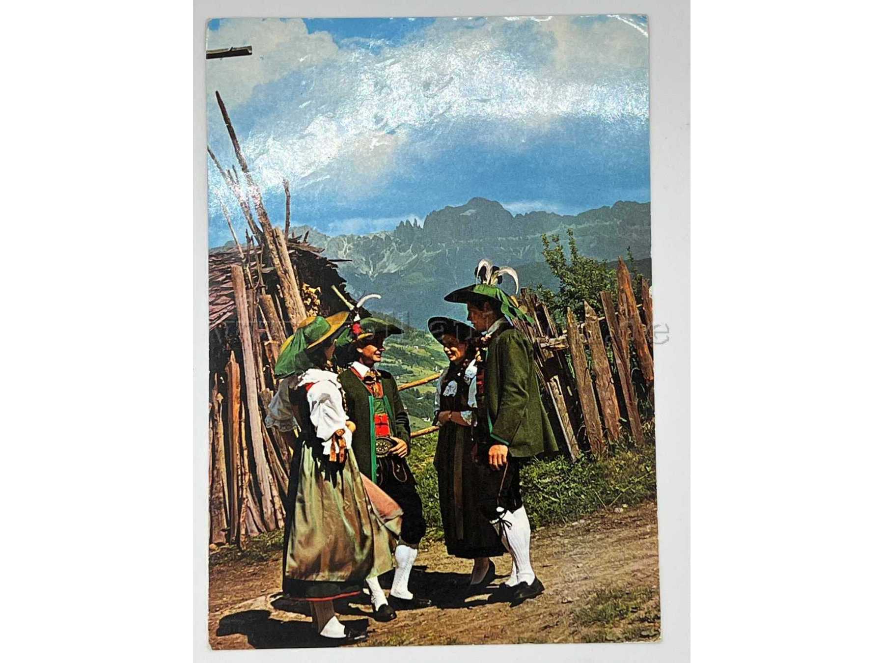 Postkarte Berge