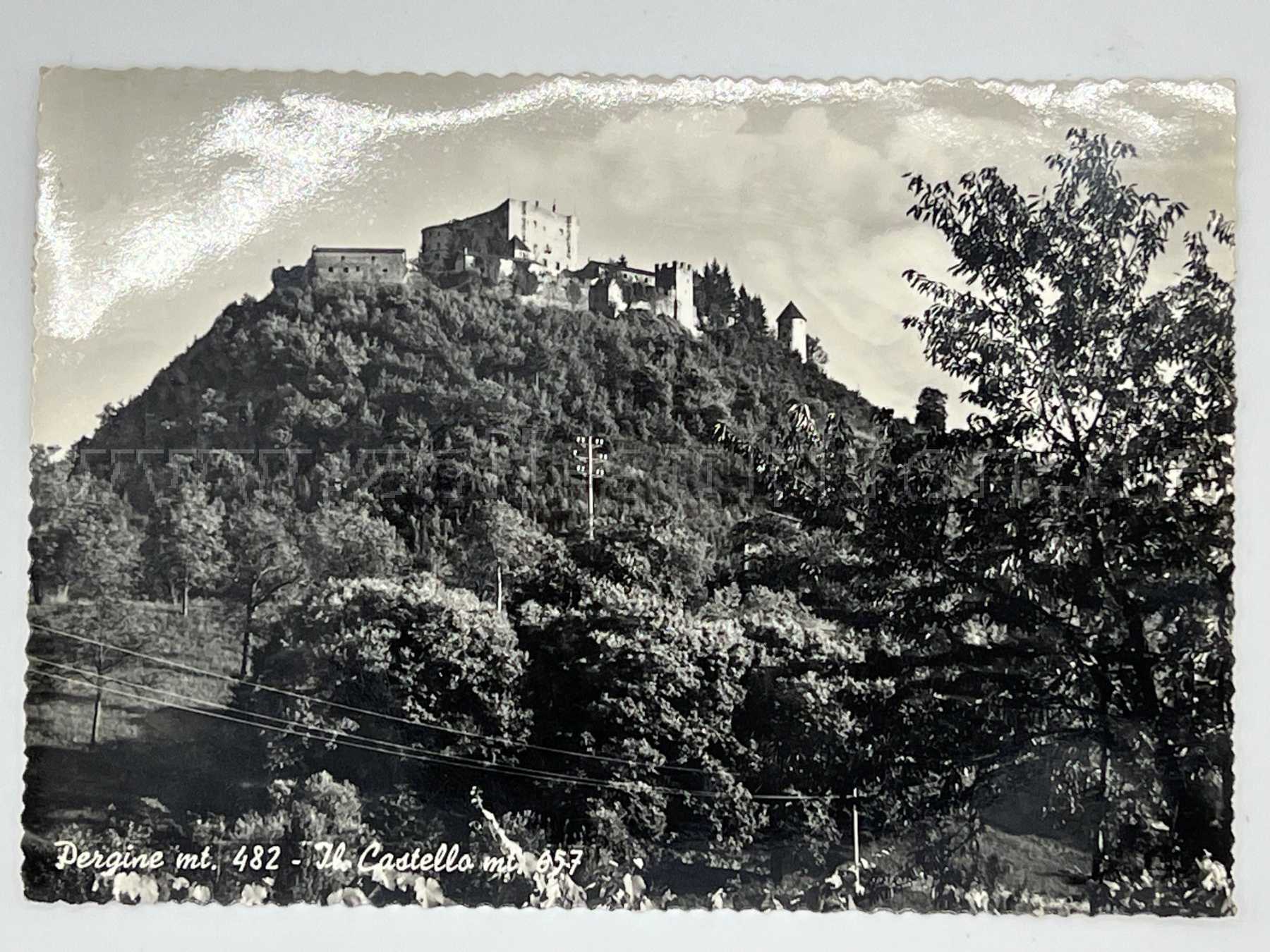 Postkarte Burg