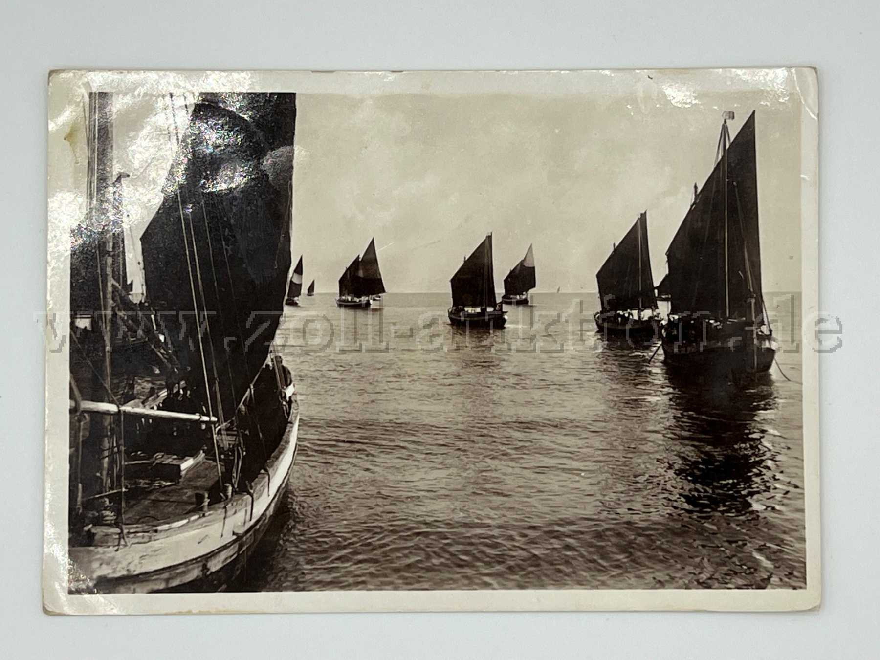 Postkarte Boote