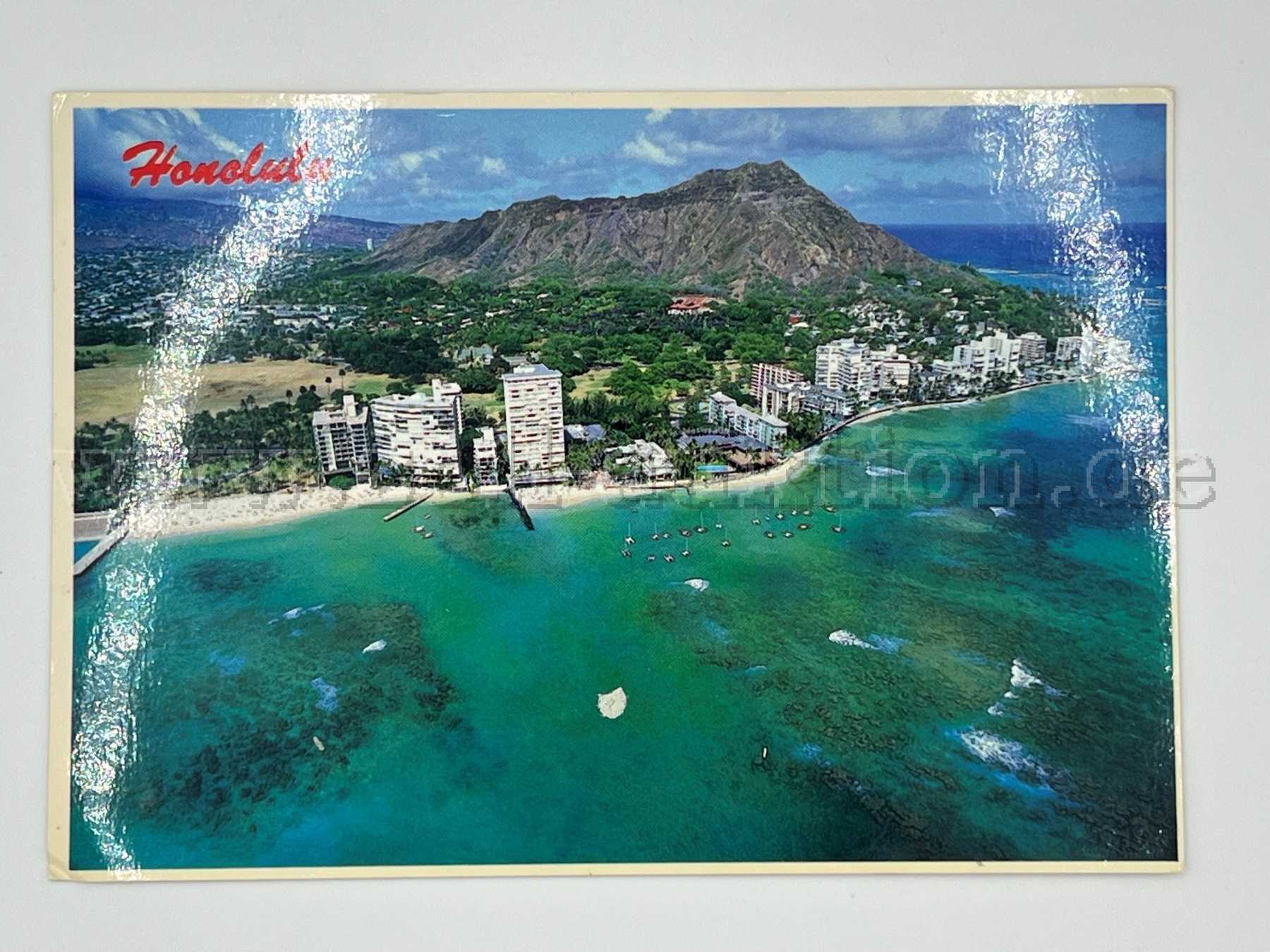 Postkarte Honolulu