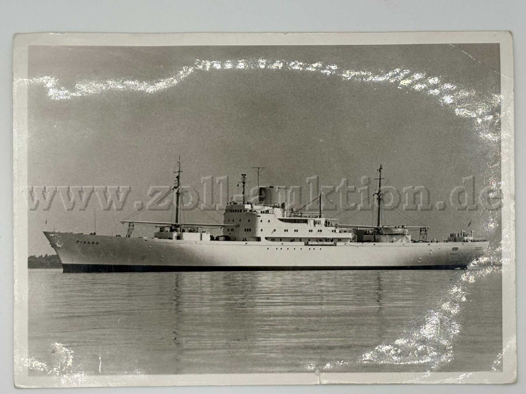 Postkarte Schiff