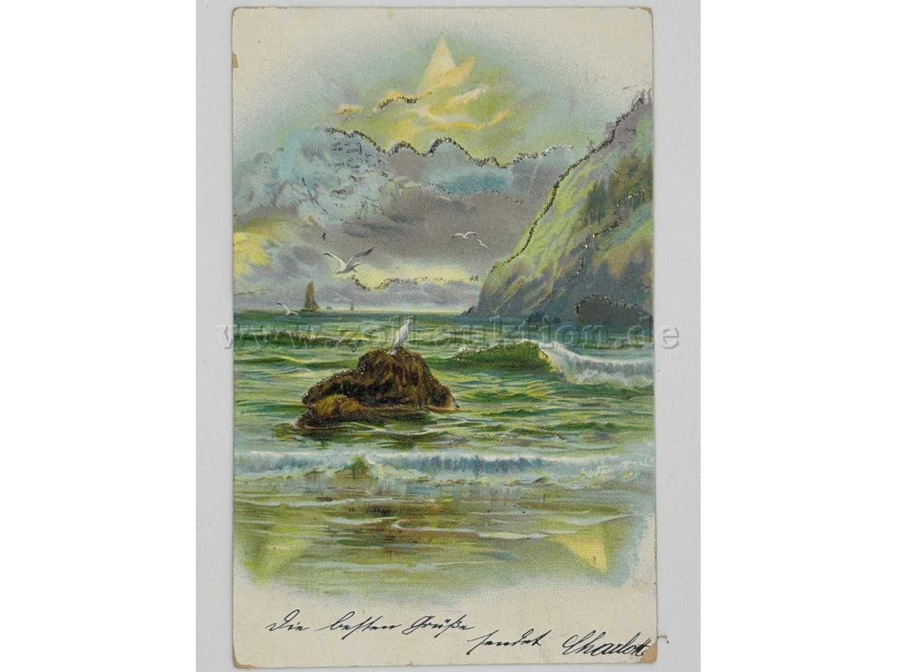 Postkarte Meer
