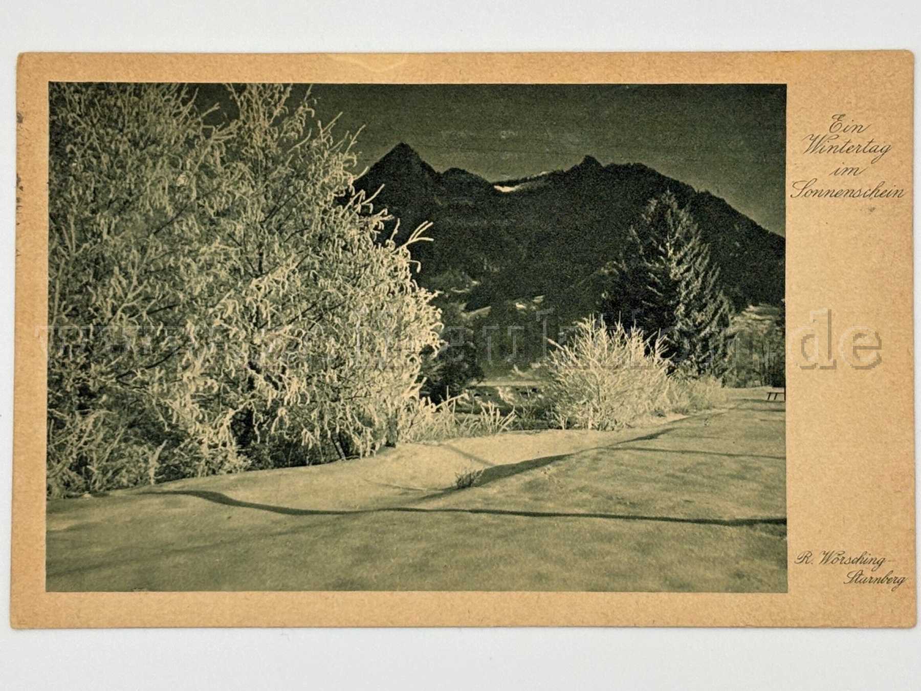 Postkarte Winter