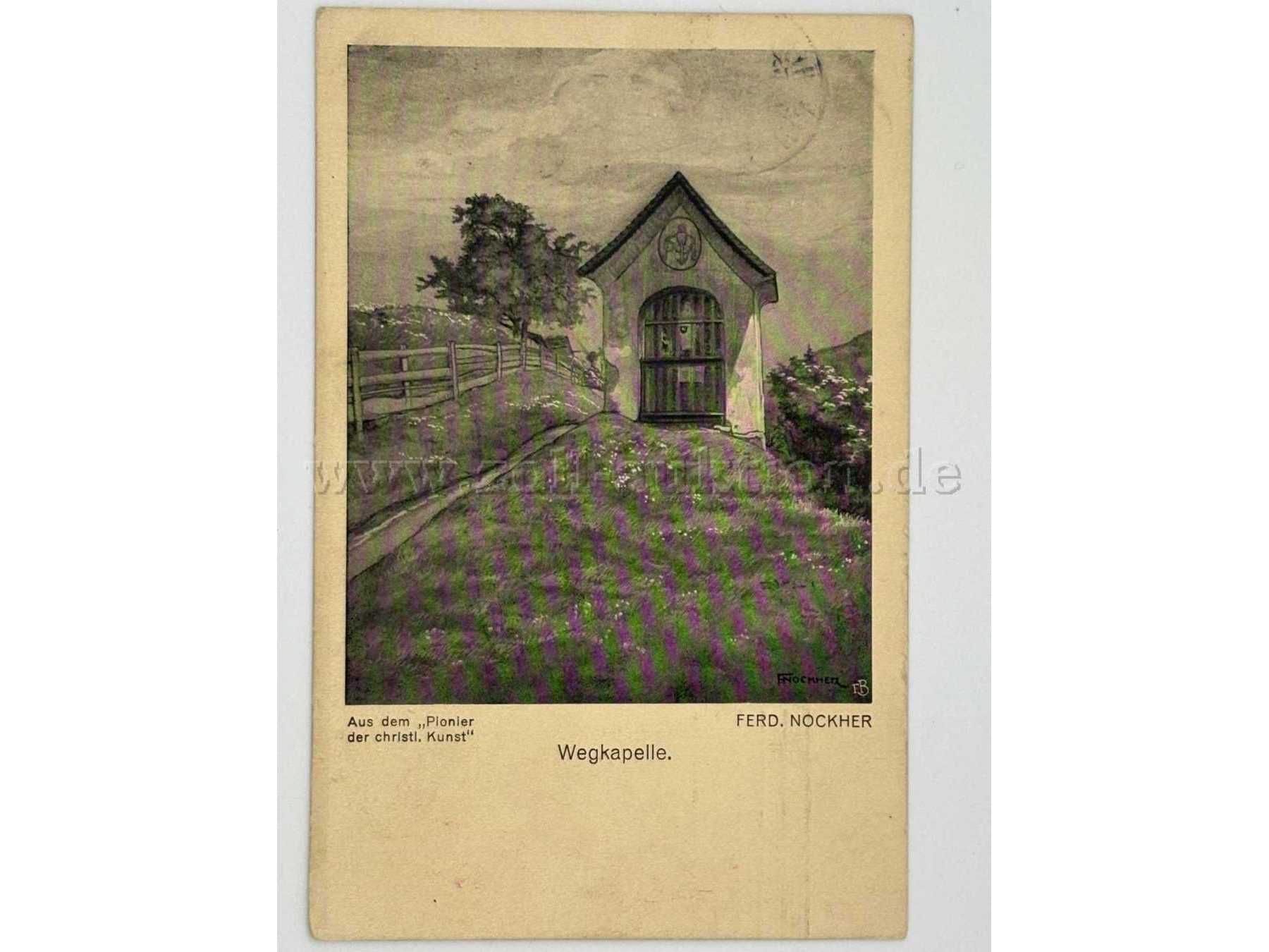 Postkarte Wegkapelle
