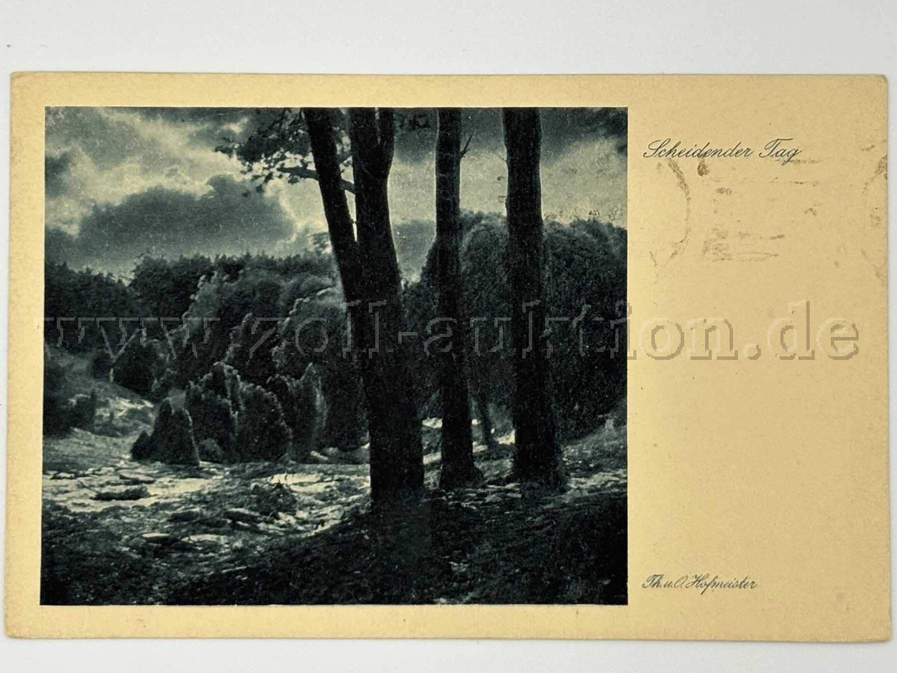 Postkarte Wald