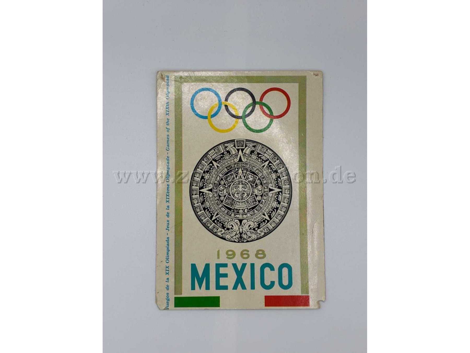 Mexico 1968 Olympia