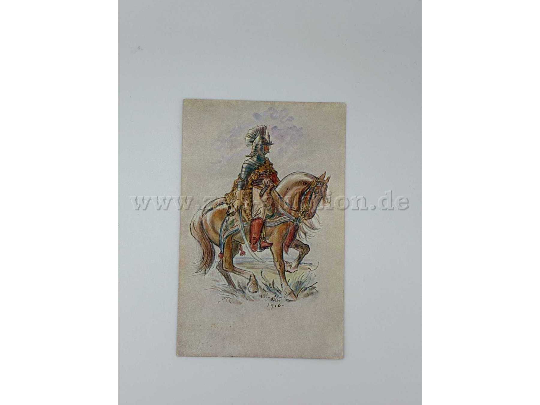 Ritter auf einem Pferd