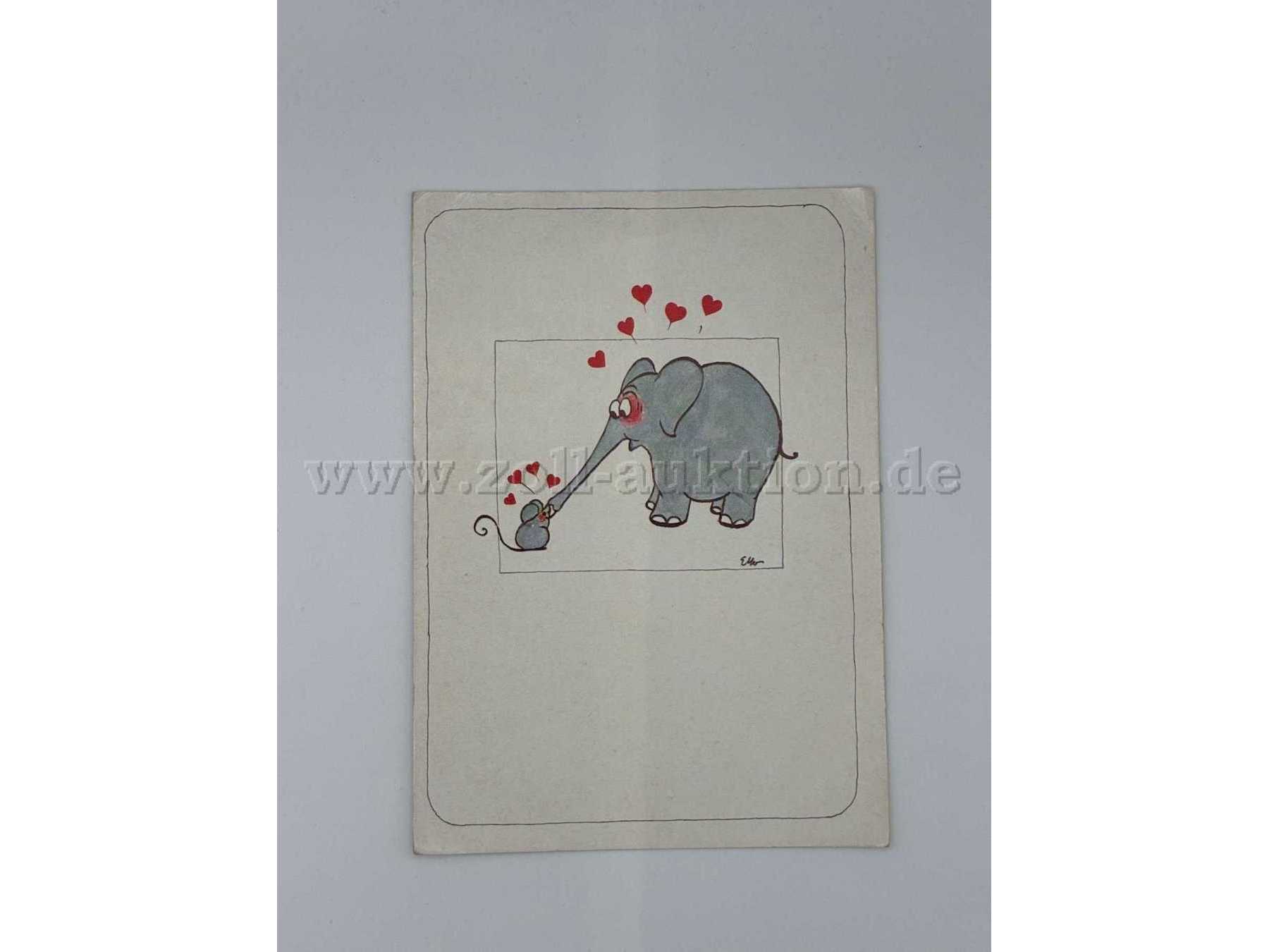 Elefant und Maus