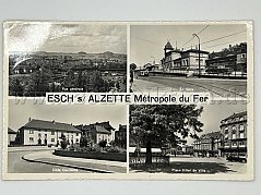 Postkarte schwarz/weiß