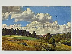 Postkarte Felder