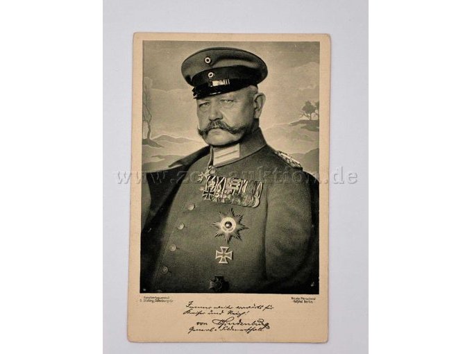 Paul von Hindenburg