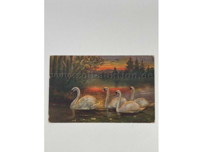 Postkarte 2
4 Weiße Schwäne