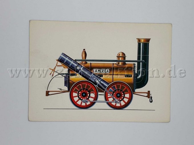 Stephensons Lokomotive "America" (1828)