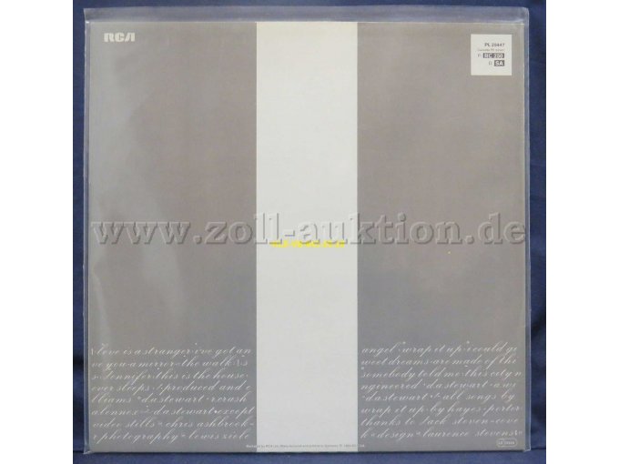 Eurythmics "SWEET DREAMS are made of this"