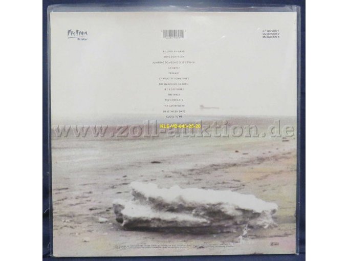 The Cure "STANDING ON A BEACH"