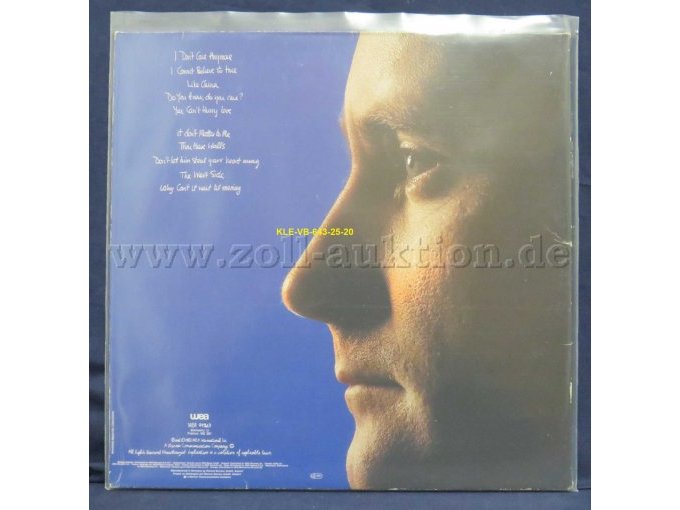 Phil Collins "Hello, I Must Be Going!"