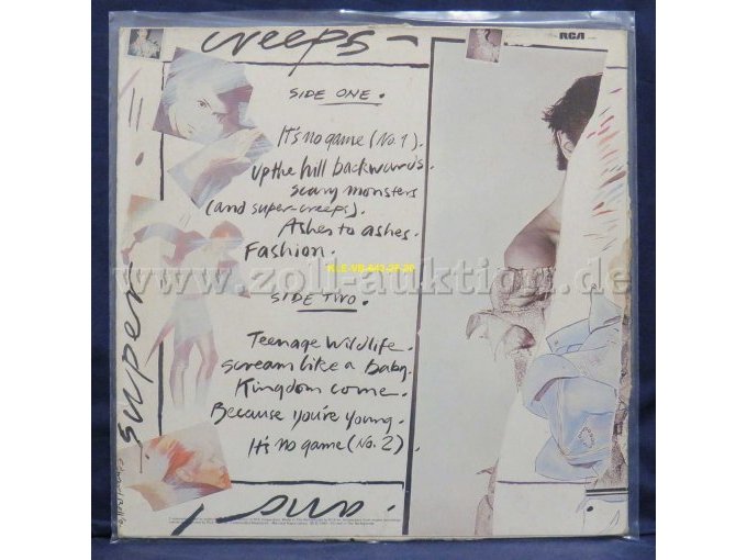 David Bowie "scary Monsters"