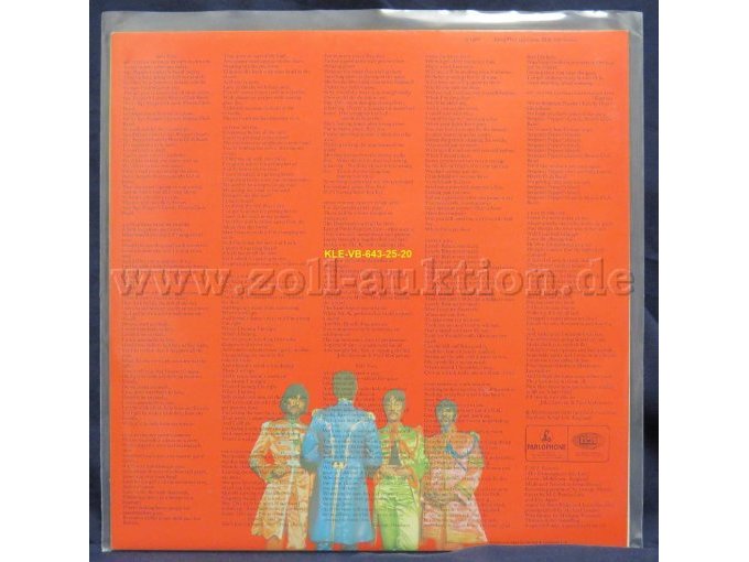 THE BEATLES "Sgt. PEPPERS LONELY HEARTS CLUB BAND"