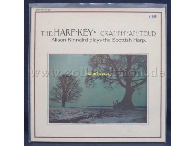 Alison Kinnaird plays the Scottish Harp "THE HARP KEY,  GRANN NAN TEUD“