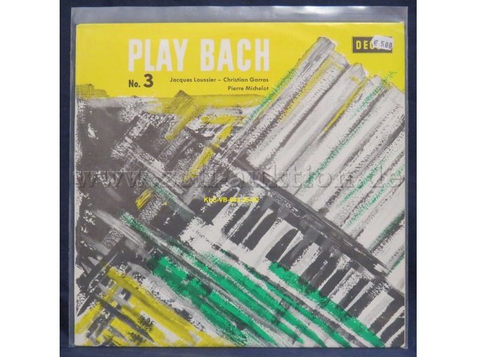 Jacques Loussier, Christian Garros, Pierre Michelot "Play Bach No. 3“