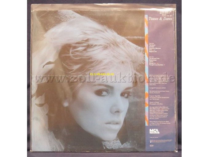 KIM WILDE „Teases & Dares“