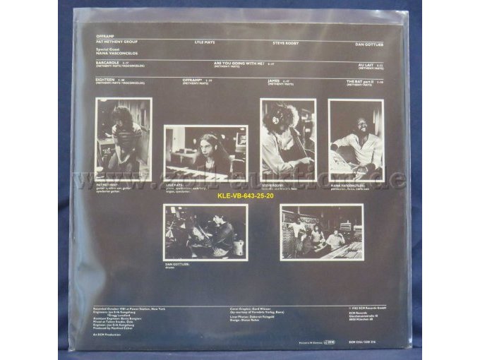 PAT METHENY GROUP  „OFFRAMP"