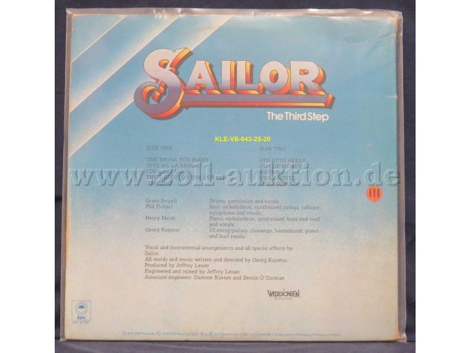 SAILOR „The Third Step“