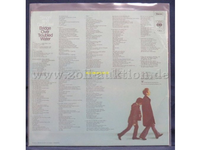 Simon and Garfunkel „Bridge Over Troubled Water“