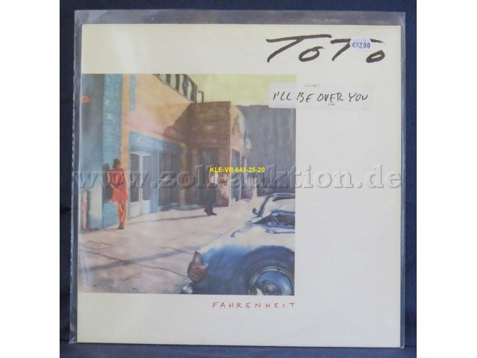 TOTO  „I´LL BE OVER YOU“