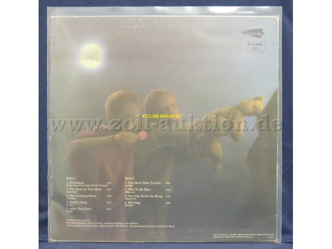 The Moody Blues  „every good boy deserves favour“