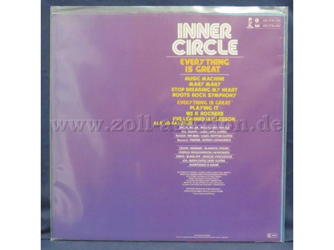 INNER CIRCLE  „EVERTHING IS GREAT“