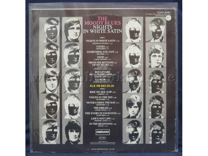 THE MOODY BLUES  „NIGHTS IN WHITE SATIN“