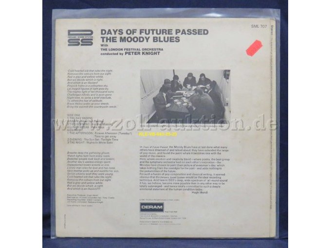 THE MOODY BLUES  „Days Of Future Passed“