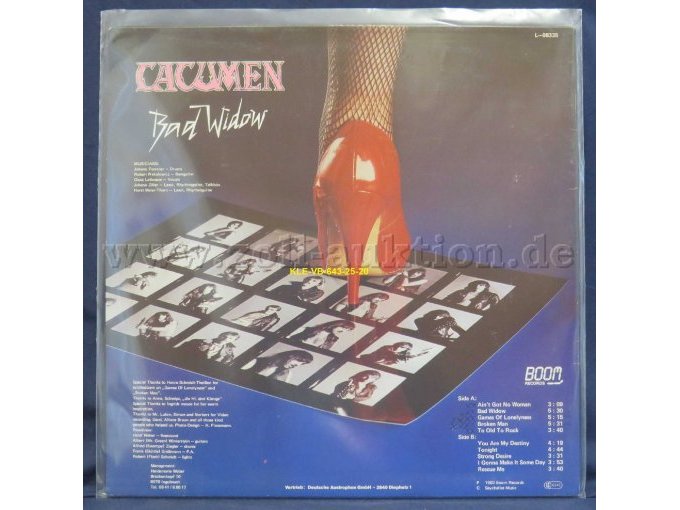 CACUMEN „Bad Widow“