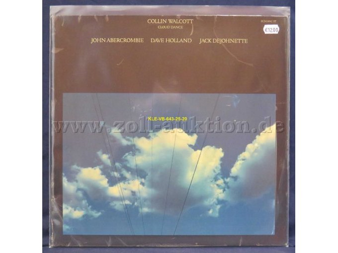 COLLIN WALCOTT JOHN ABERCROMBIE, DAVE HOLLAND, JACK DEJOHNETTE  „Cloud Dance“