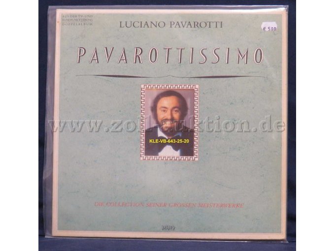 LUCIANO PAVAROTTI  „PAVAROTTISSIMO“