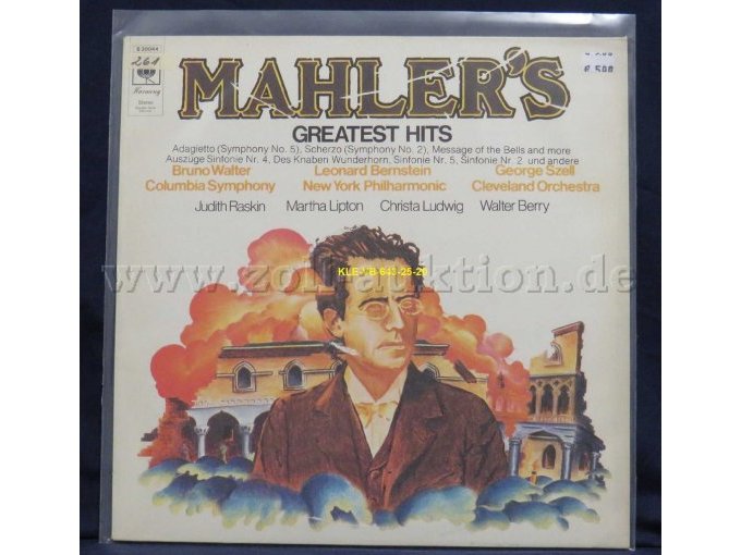 MAHLER  „MAHLERS GREATEST HITS“