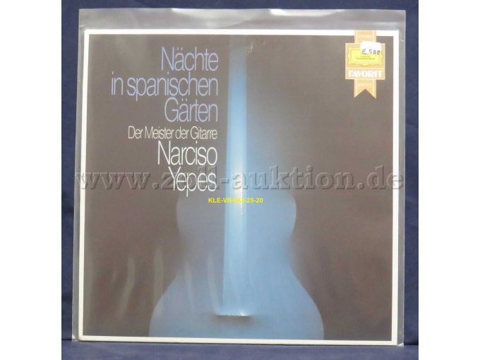 Narciso Yepes  „Nächte in spanischen Gärten“