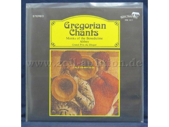 Monks of the Benedictine Abbey  „Gregorian Chants“