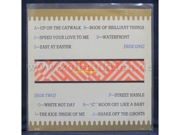 SIMPLE MINDS / „Sparkle in the Rain“