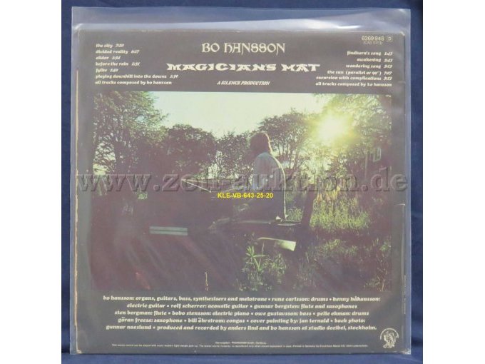 BO HANSSON / „MAGICIANS HAT“