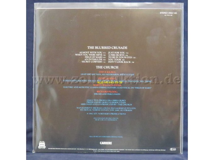 THE CHURCH / „THE BLURRED CRUSADE“