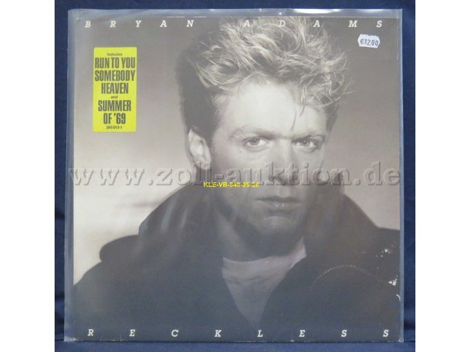 BRYAN ADAMS  „RECKLESS“