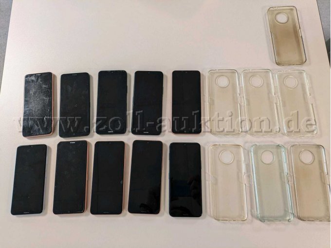 Vorderseite der Smartphones, Hüllen