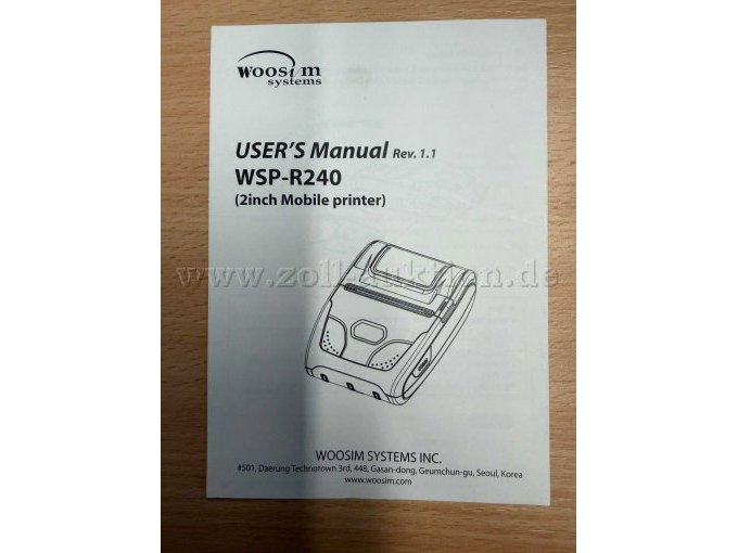 Bedienungsanleitung Front