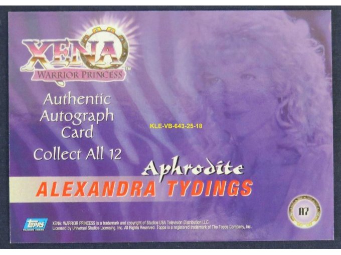 Alexandra Tyding -Aphrodite- Rückseite