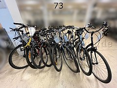 Übersicht Konvolut (von links nach rechts): Focus, Serious, Hartje, Scott, Diamondback, Adler, Peugeot, Stevens, Green's, BTWIN