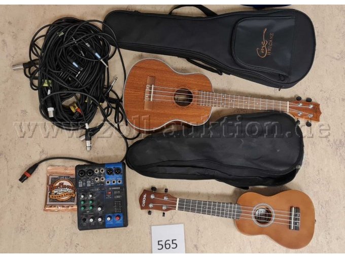 Ukulelen und Zubehör